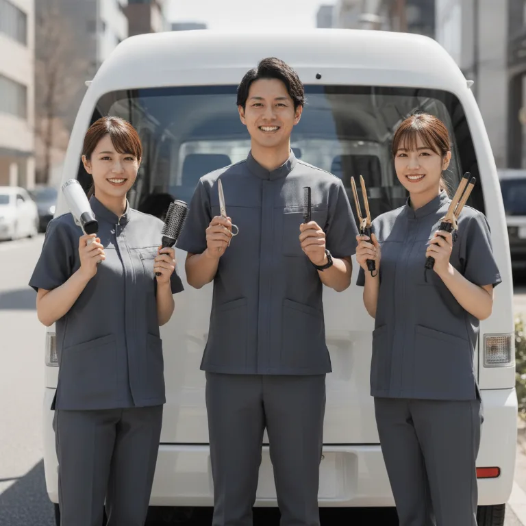高級美容室 のチーム: Yono